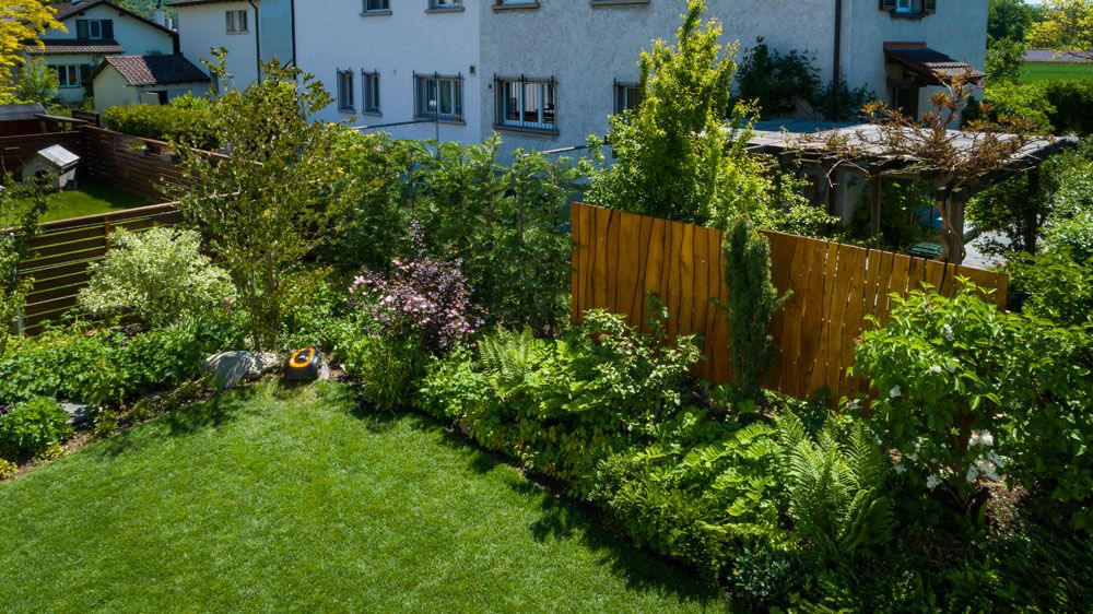 HS Gartenbau GmbH Sichtschutz im Garten
