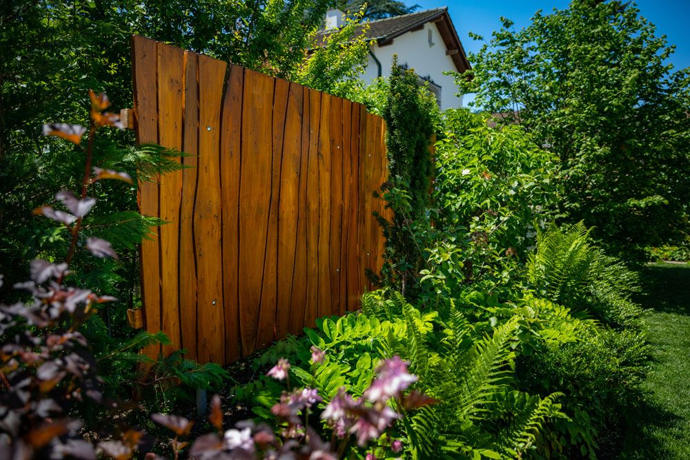 HS Gartenbau GmbH Sichtschutz im Garten