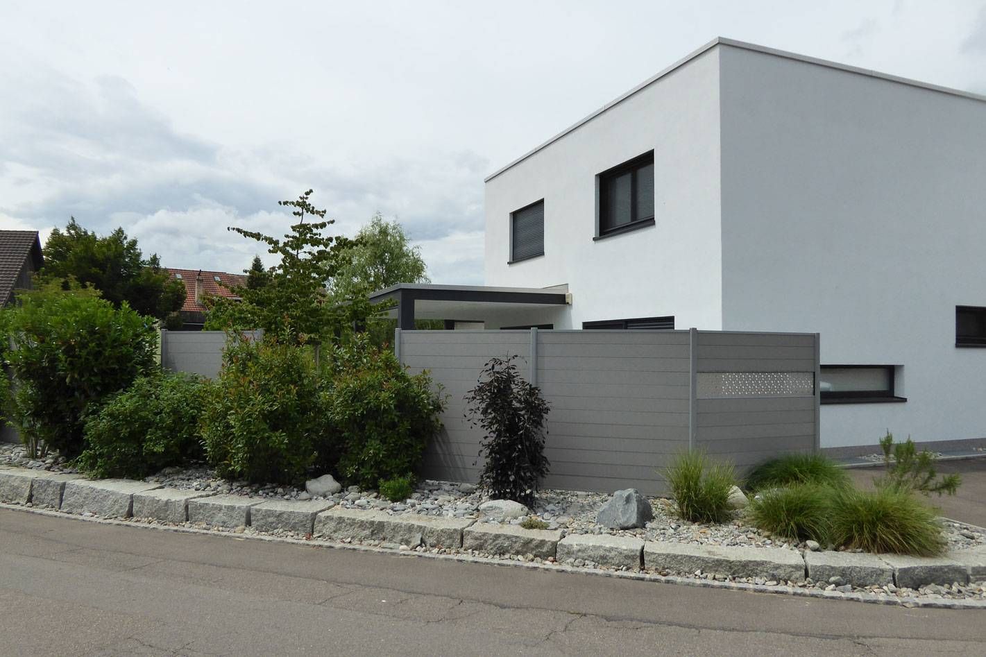 HS Gartenbau GmbH Sichtschutz im Garten