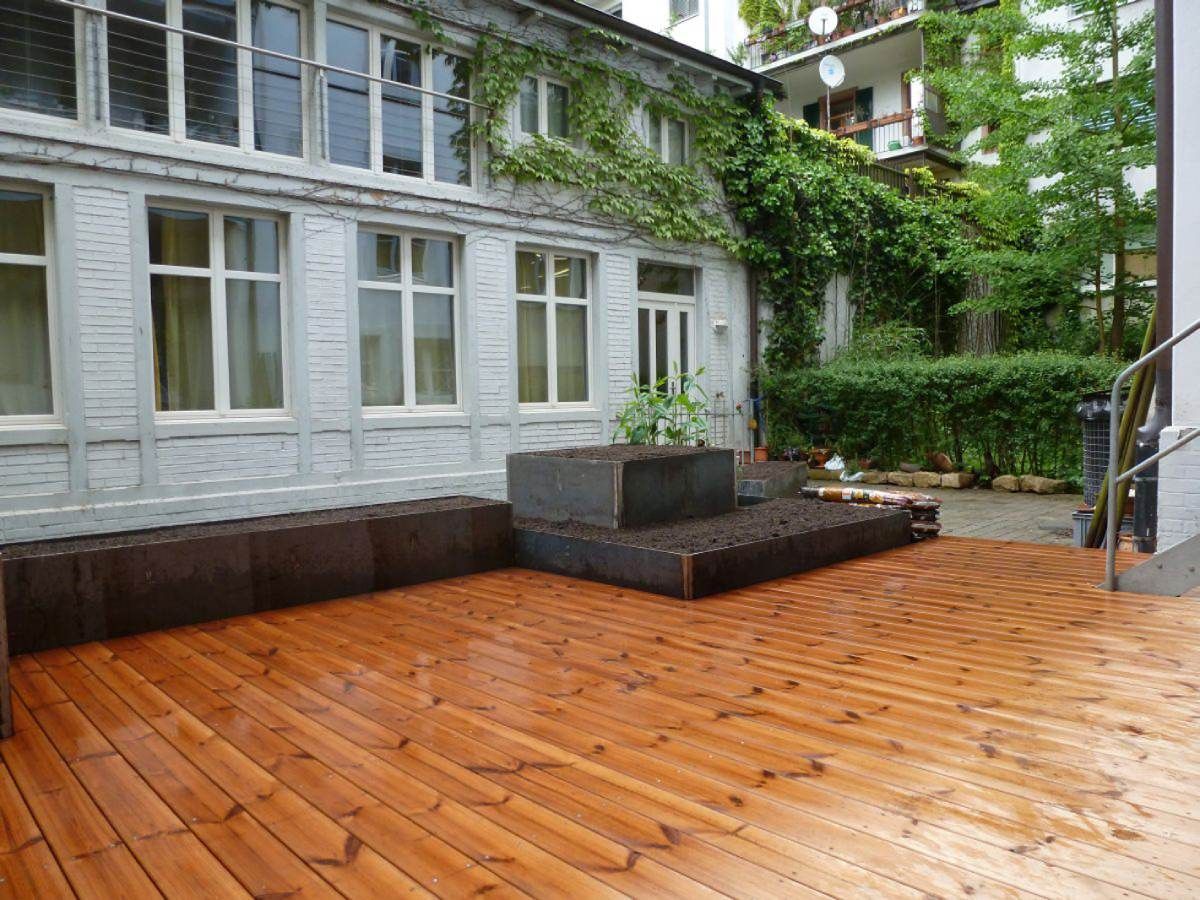HS Gartenbau GmbH Holzterrasse