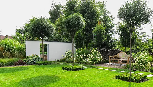 Gepflegter Garten