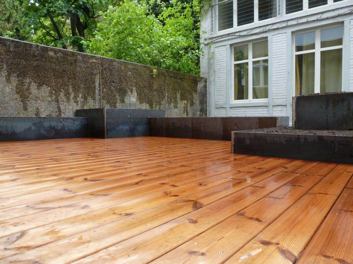 HS Gartenbau GmbH Holzterrasse