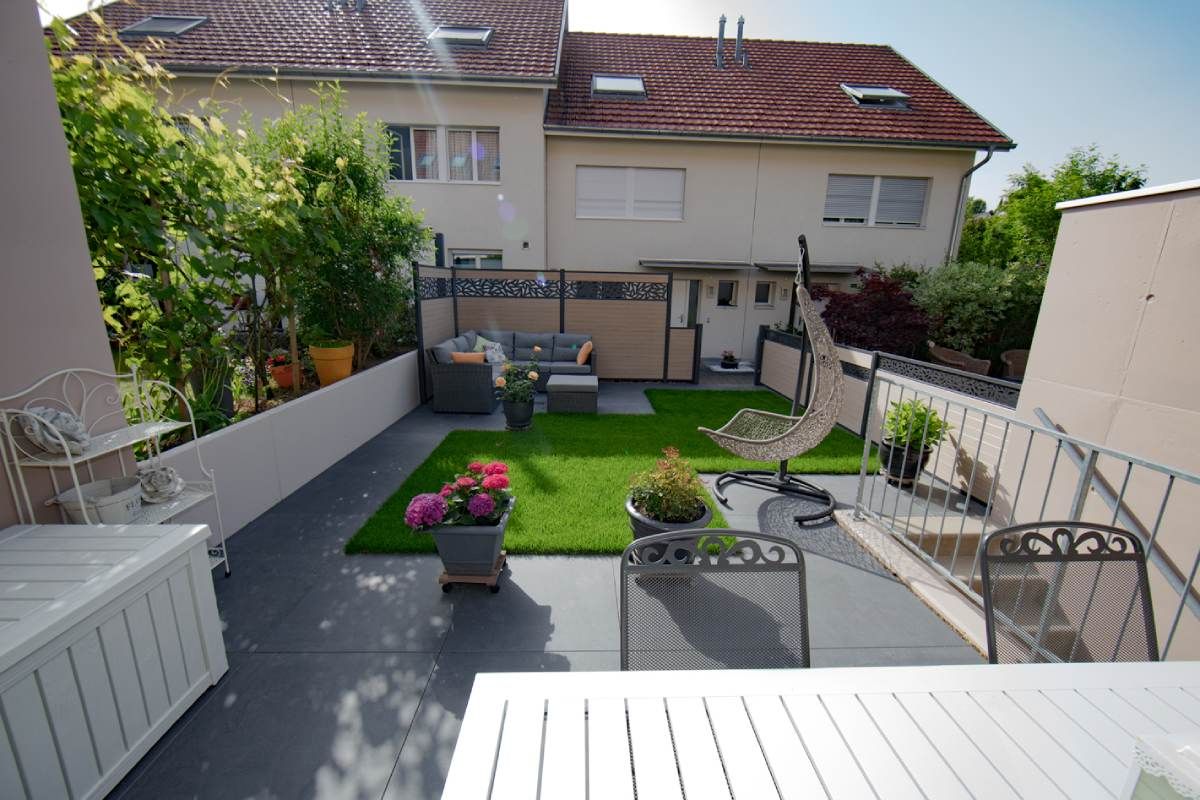 HS Gartenbau GmbH kleiner Garten gepflegt